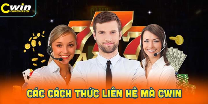 Các cách thức liên hệ mà CWIN đang áp dụng